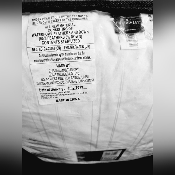 FEATHER EURO PILLOW - Picture 5 of 5